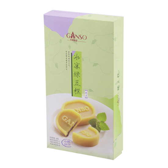 清新精致元祖綠豆糕禮盒